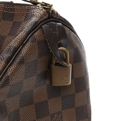 Louis Vuitton Damier Ebene Speedy 30 13 of 16