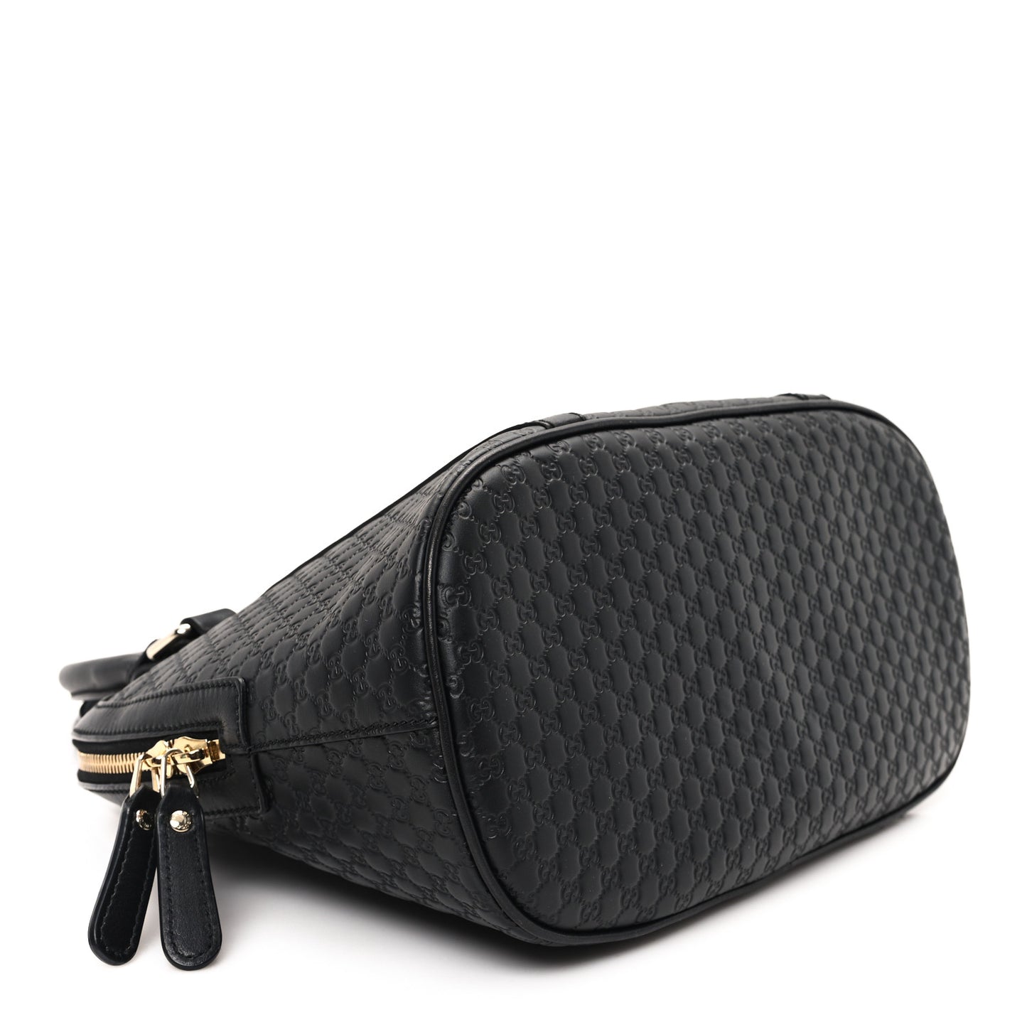 Microguccissima Medium Dome Bag Black