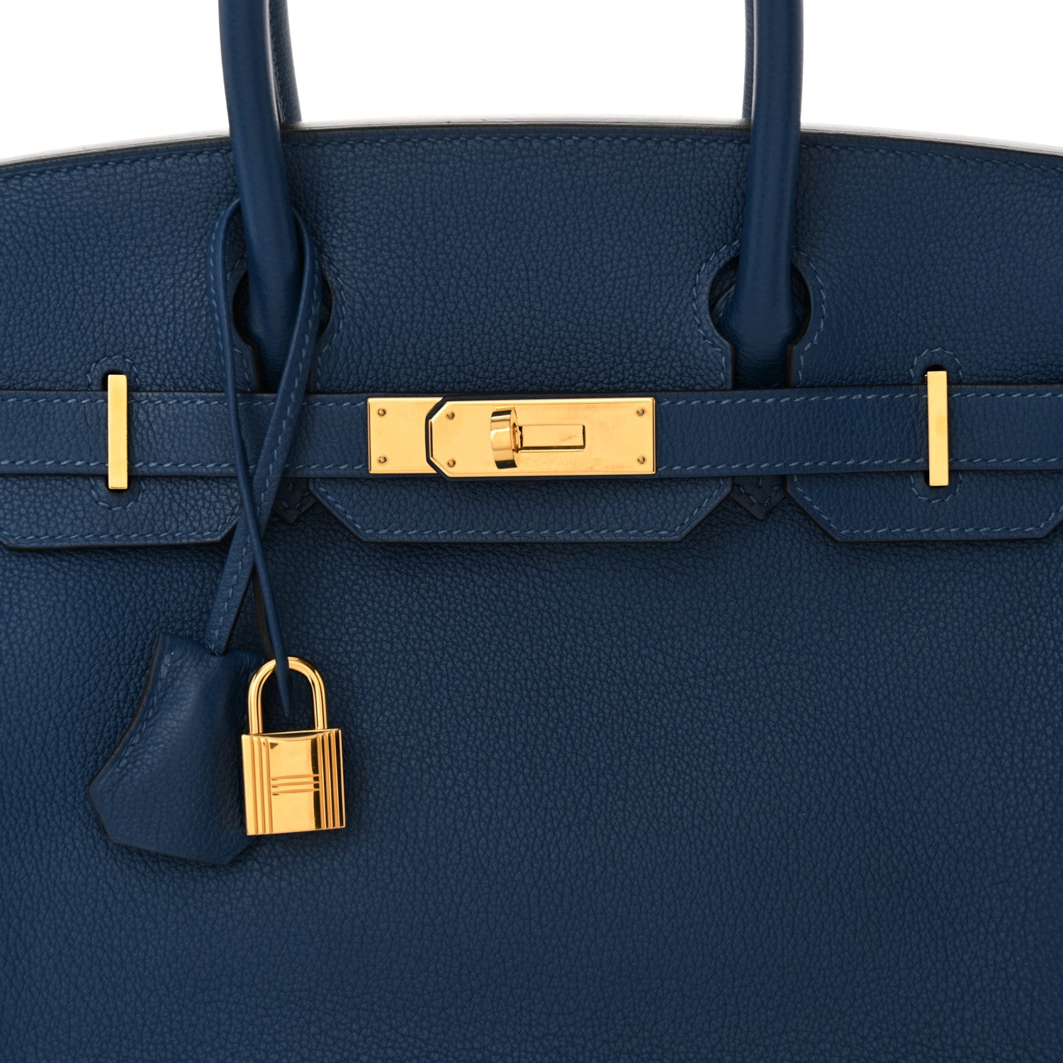 Hermes Taurillon Novillo Birkin 30 Deep Blue 7 of 12