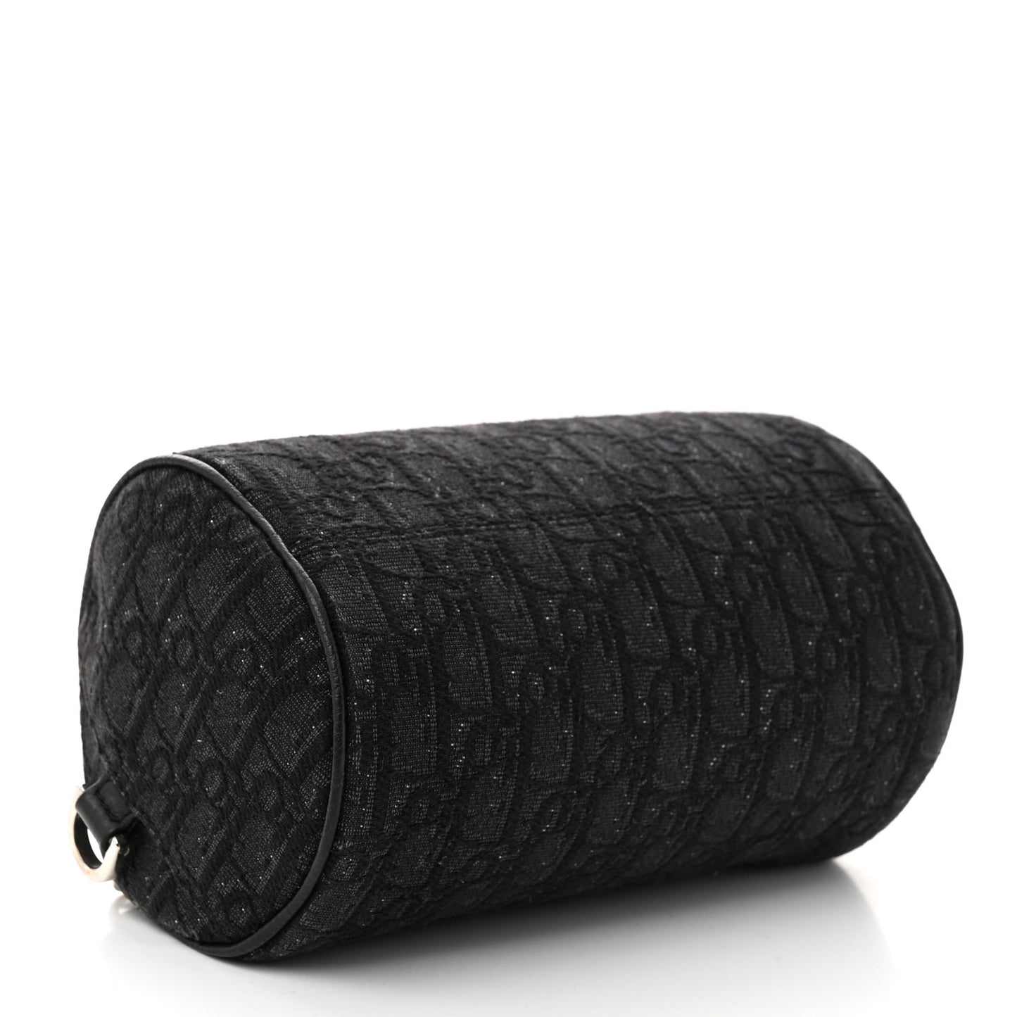 Oblique Roller Messenger Bag Black