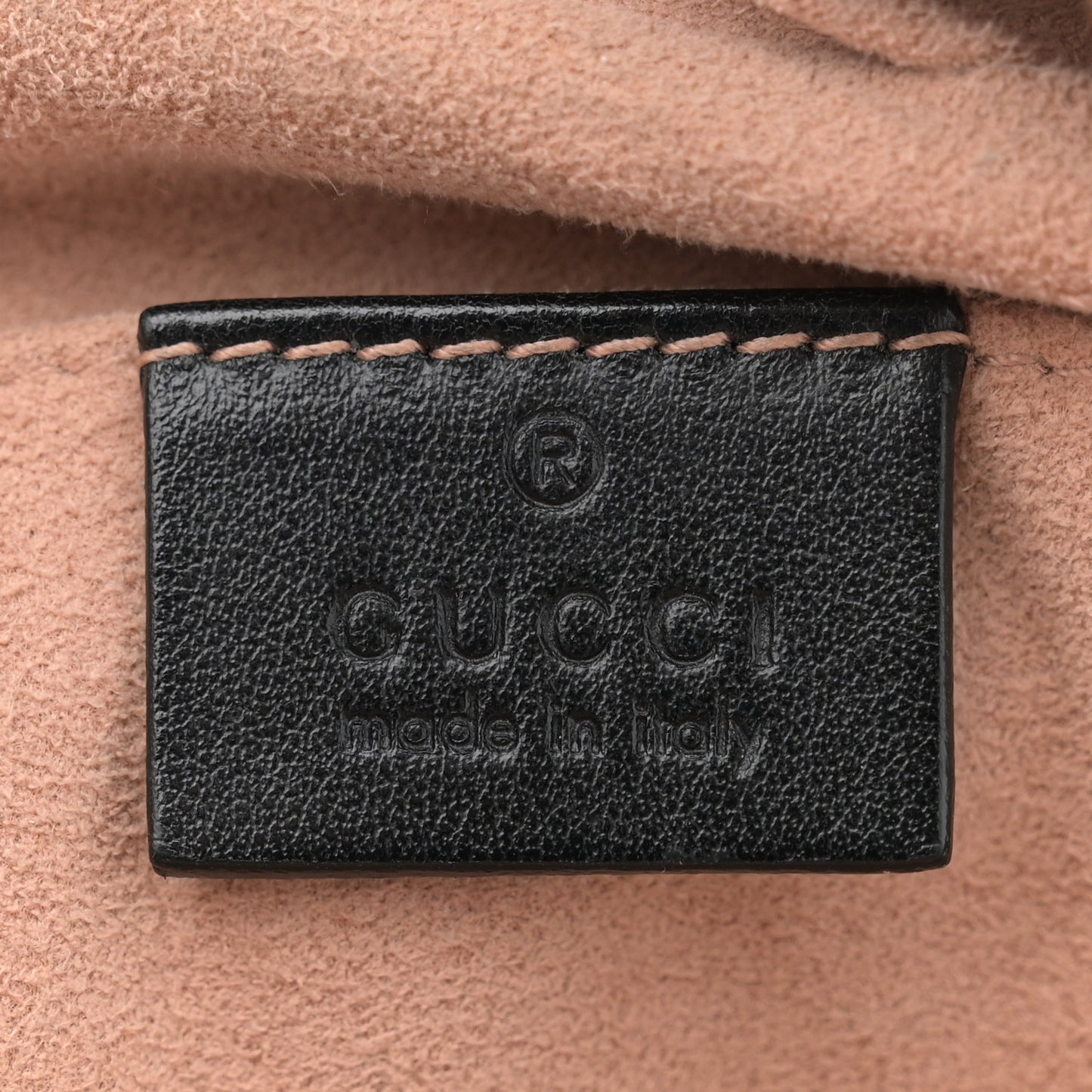 Calfskin Matelasse Small GG Marmont Chain Shoulder Bag Black