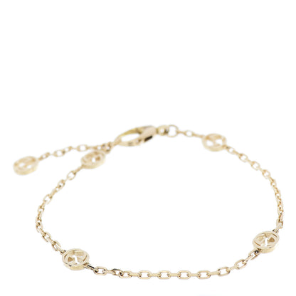Gucci 18K Yellow Gold Interlocking G Chain Bracelet 1 of 5