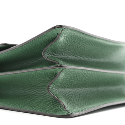 Gucci Dollar Calfskin Crystal Web Medium Dionysus Bamboo Top Handle Bag Emerald 10 of 15