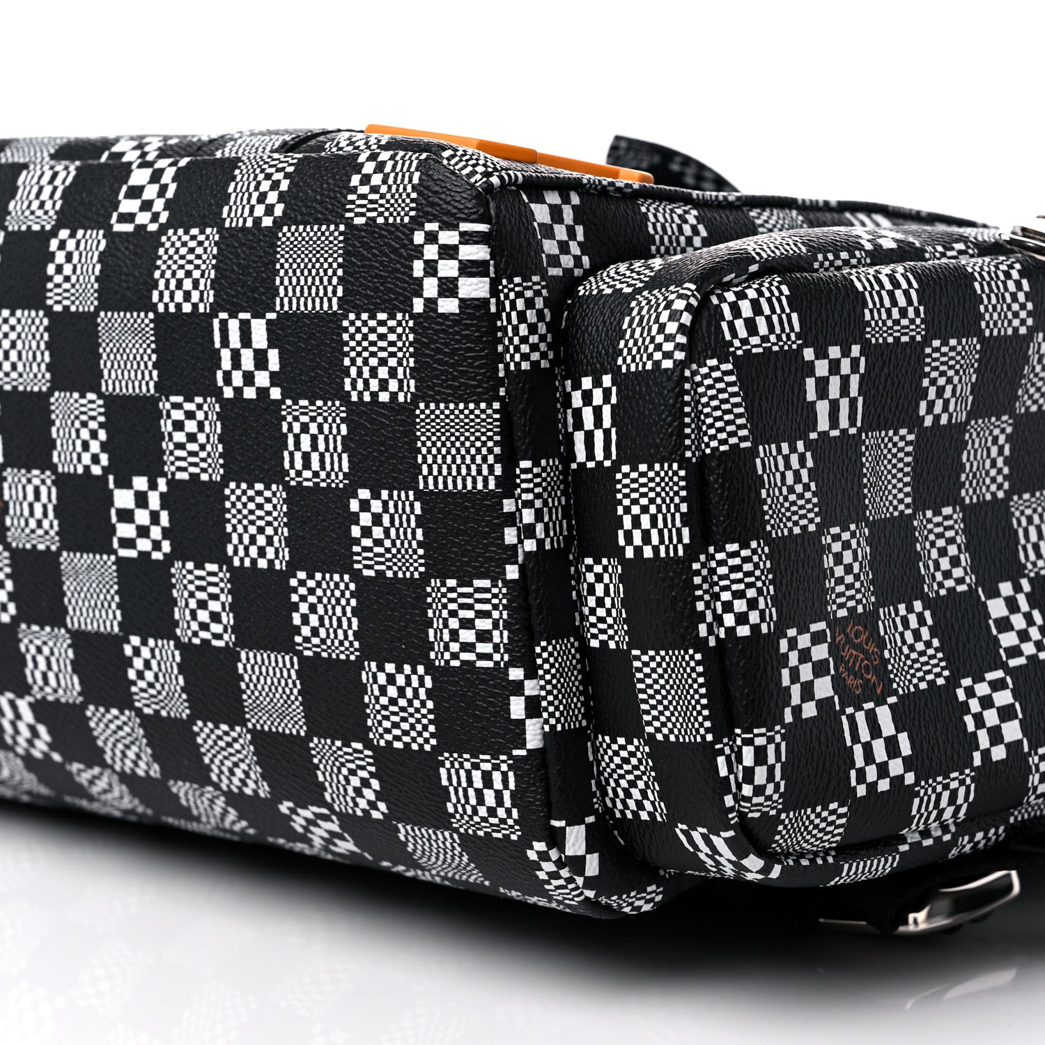 Louis Vuitton Damier Distorted Christopher Backpack Black White 7 of 8