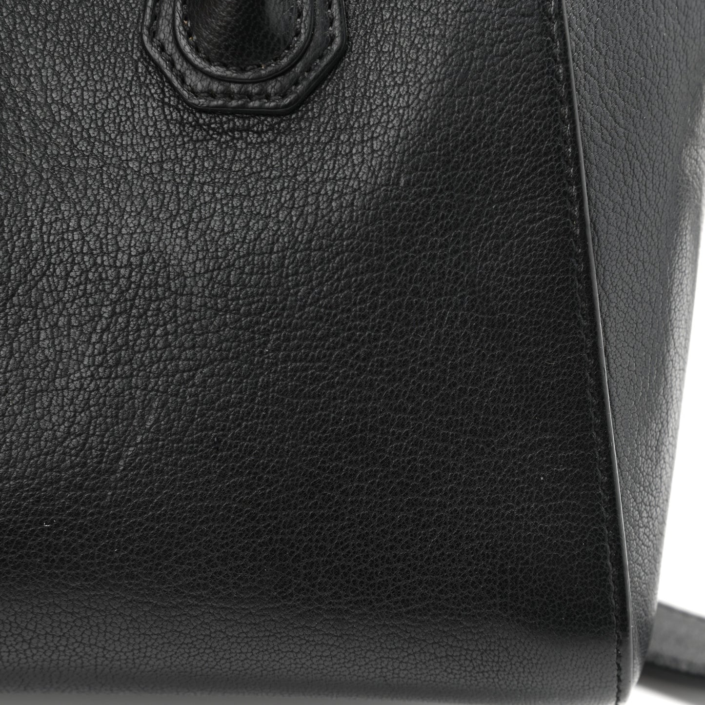 Sugar Goatskin Mini Antigona Black