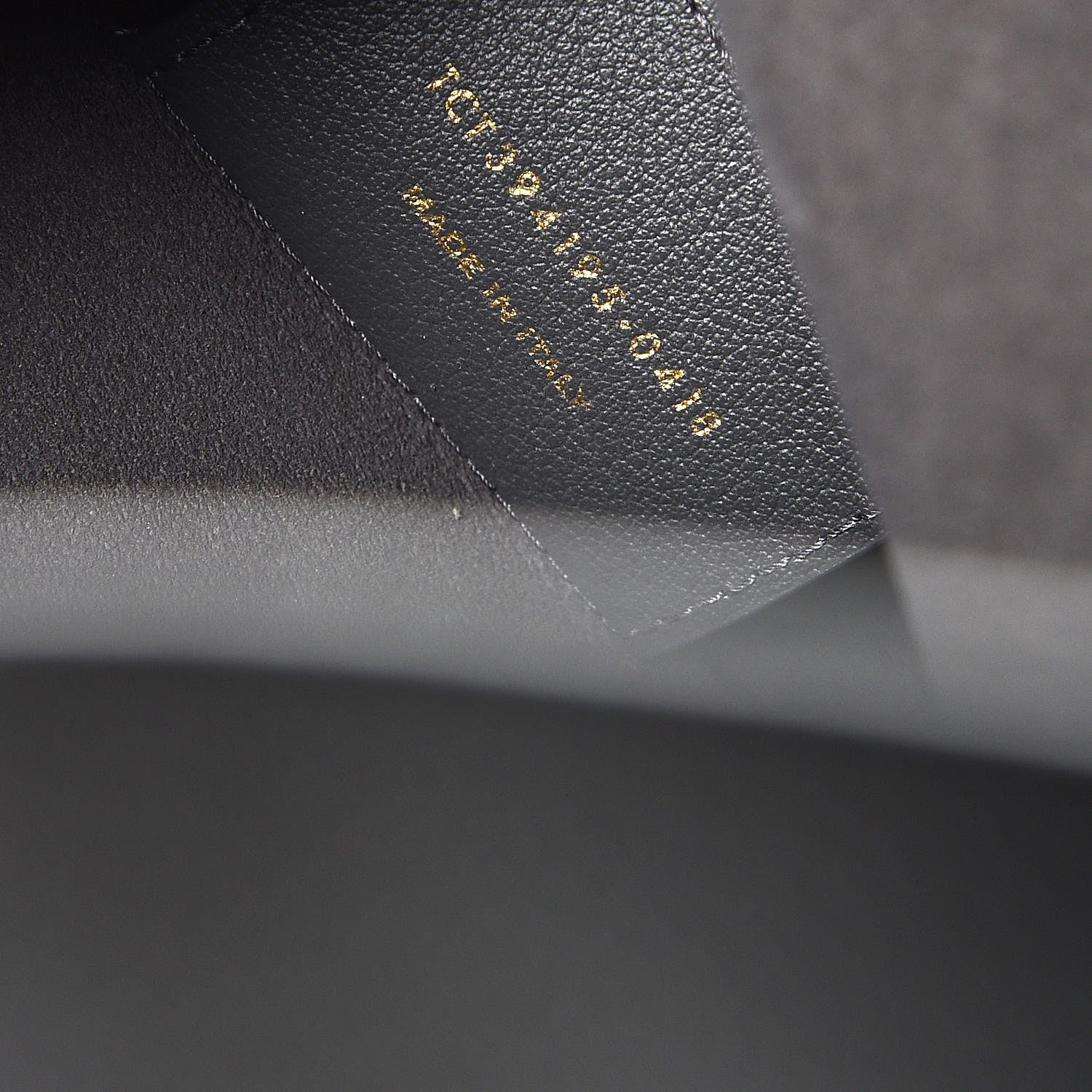 Saint Laurent Calfskin Large Shopping Tote Storm 8 of 8