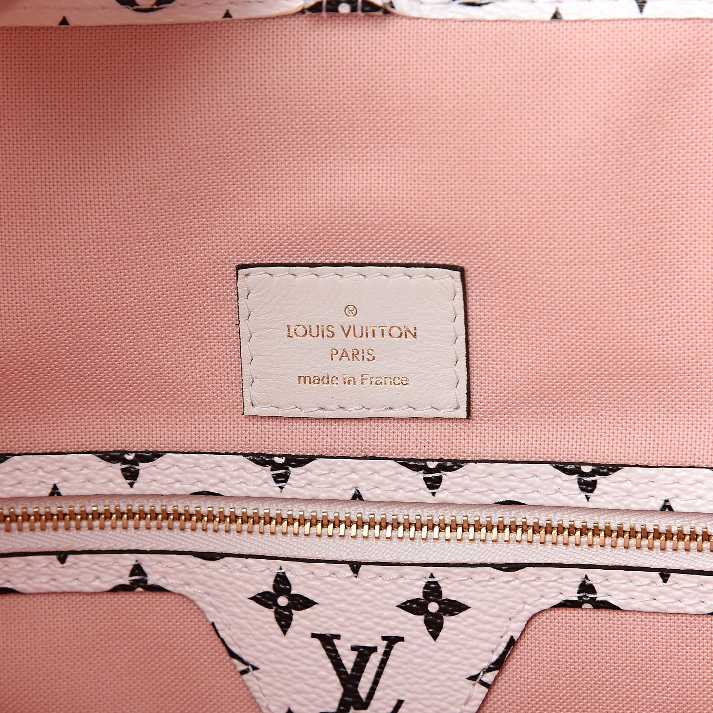 Monogram Giant Neverfull MM Rouge