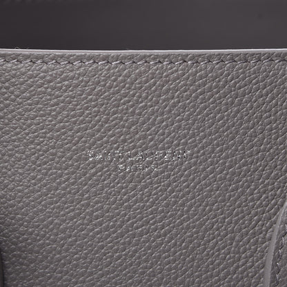 Saint Laurent Grained Calfskin Small Sac De Jour Fog 6 of 8