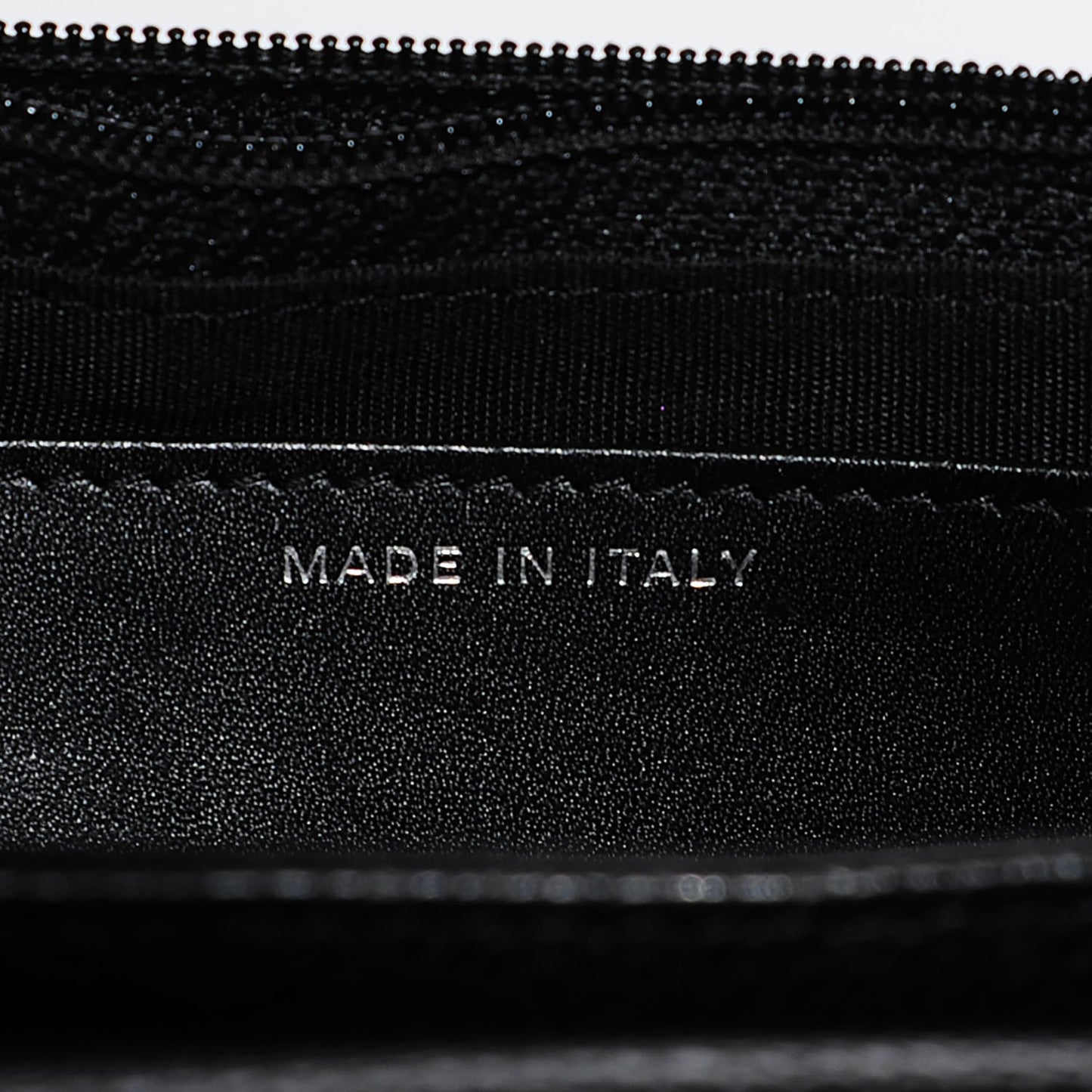 Caviar Half Moon Wallet On Chain WOC Black