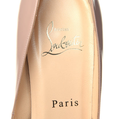 Christian Louboutin Patent Pigalle 120 Pumps 36 Nude 9 of 10