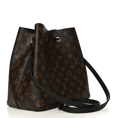 Louis Vuitton Monogram Neonoe MM Black 3 of 10