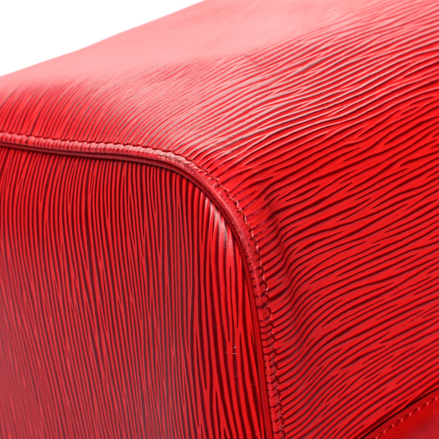 Louis Vuitton Epi Keepall 45 Castillan Red 8 of 17