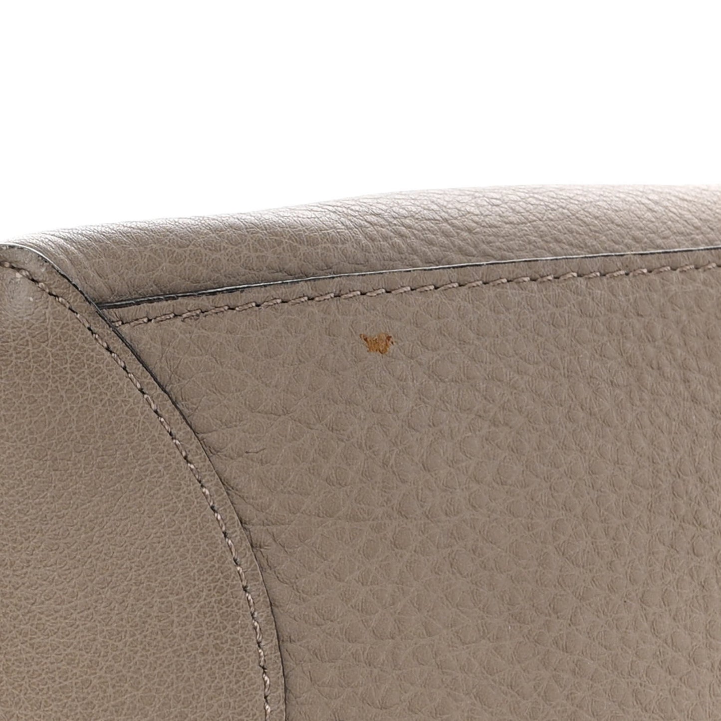 Calfskin Medium Faye Day Shoulder Bag Motty Grey