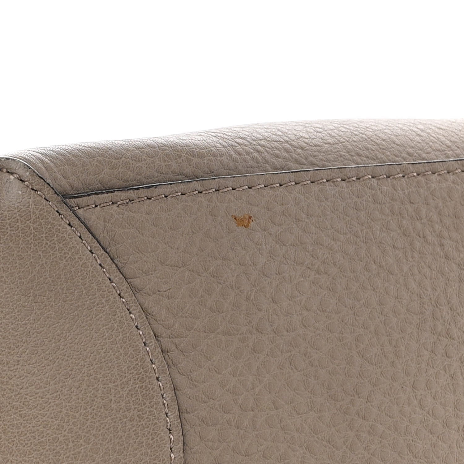 Chloe Calfskin Medium Faye Day Shoulder Bag Motty Grey 13 of 17