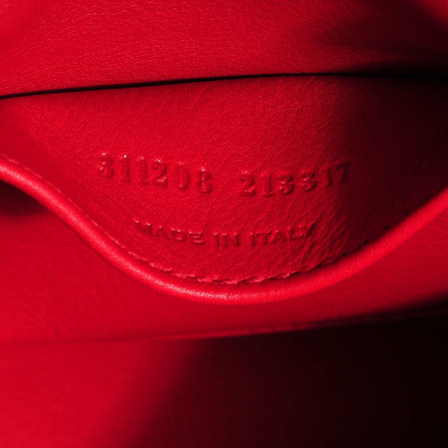 Saint Laurent Calfskin Medium Classic Y Cabas Red 7 of 9