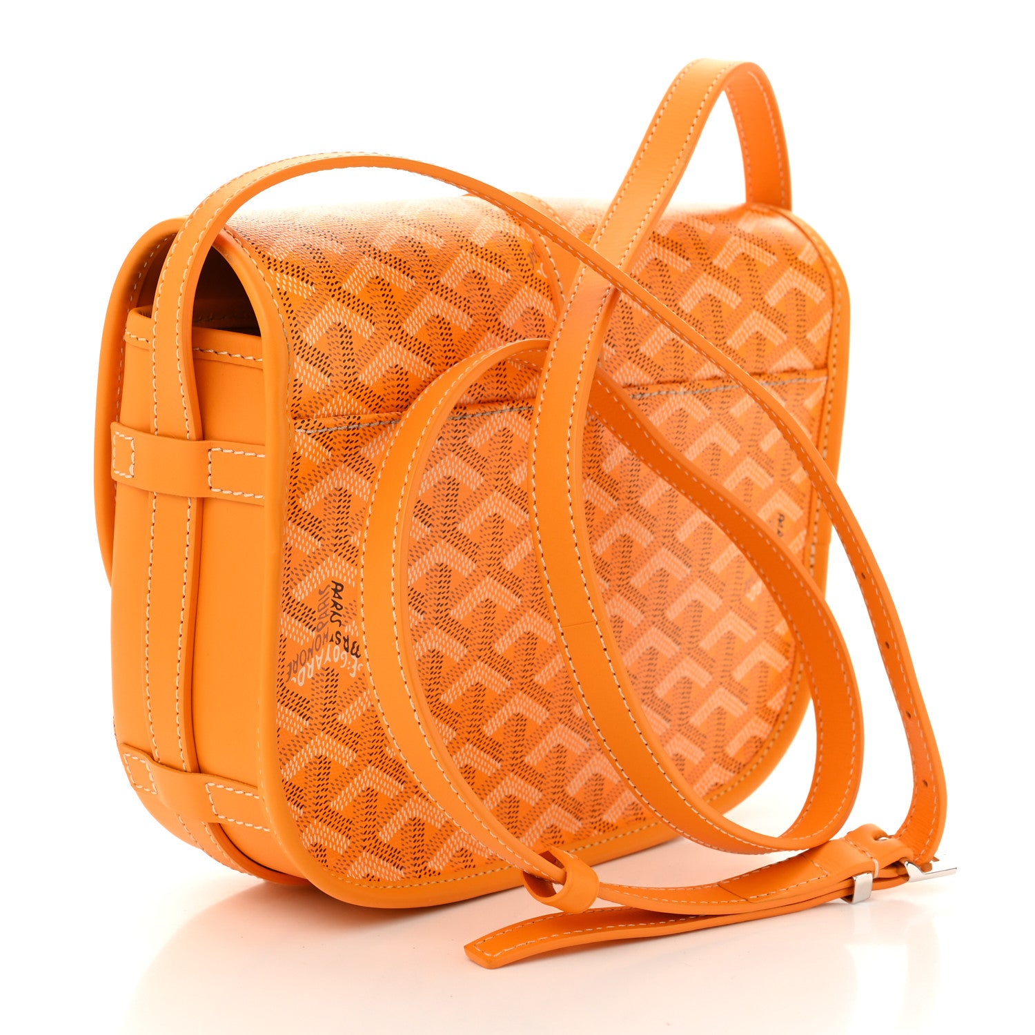 Goyard Goyardine Belvedere II PM Messenger Bag Yellow 3 of 9