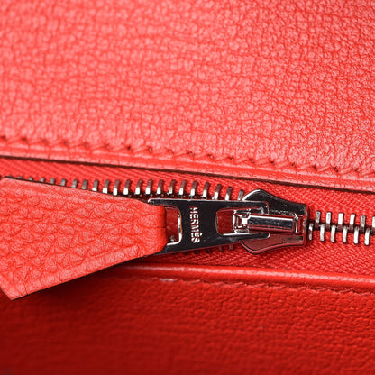 Hermes Togo Birkin 25 Rouge De Coeur 24 of 39