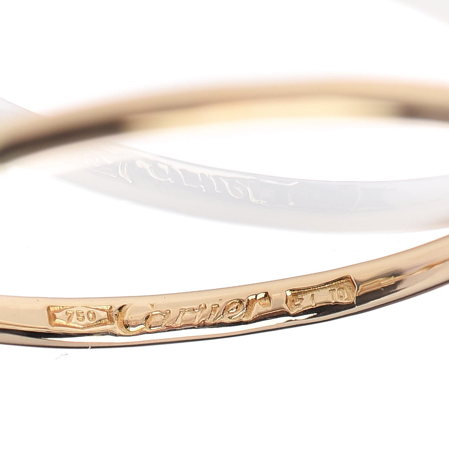 18K Yellow Gold Diamond Hindu Floral Ring 52 6