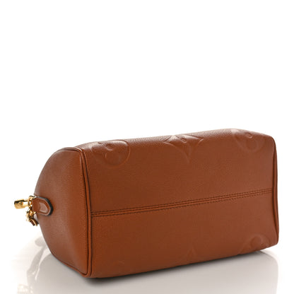 Louis Vuitton Empreinte Monogram Giant Speedy Bandouliere 25 Cognac 4 of 8