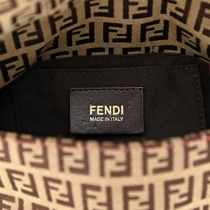 Fendi Zucchino Vitello Mini Mama Baguette Mogano Panna Erica 6 of 10