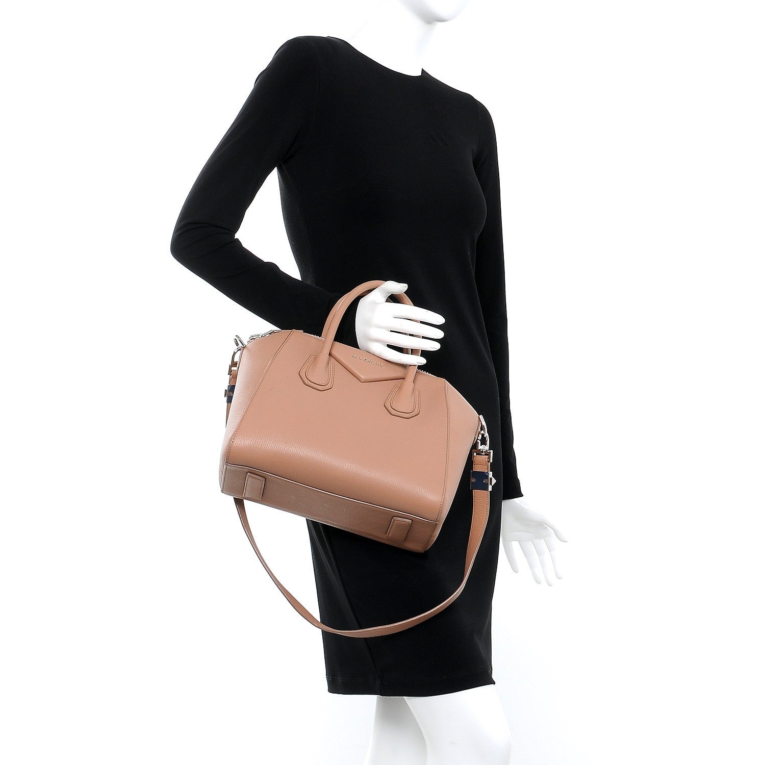 Givenchy Sugar Goatskin Small Antigona Old Pink 3 of 8