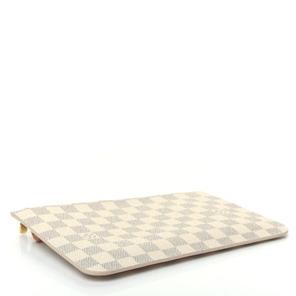 Louis Vuitton Damier Azur Neverfull MM GM Pochette 4 of 7