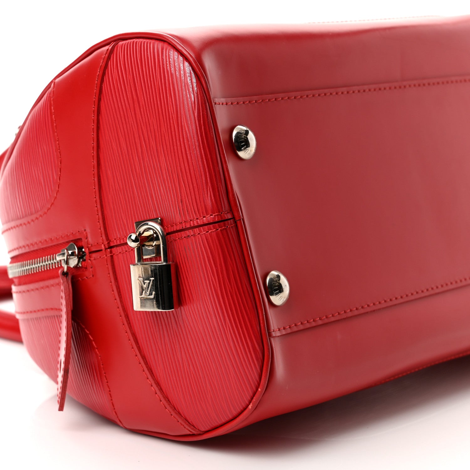 Louis Vuitton Epi Bowling Montaigne PM Rouge 8 of 10