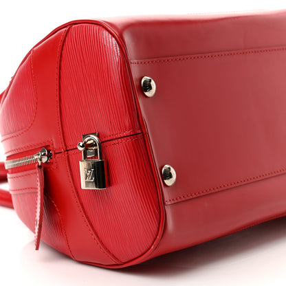 Louis Vuitton Epi Bowling Montaigne PM Rouge 8 of 10