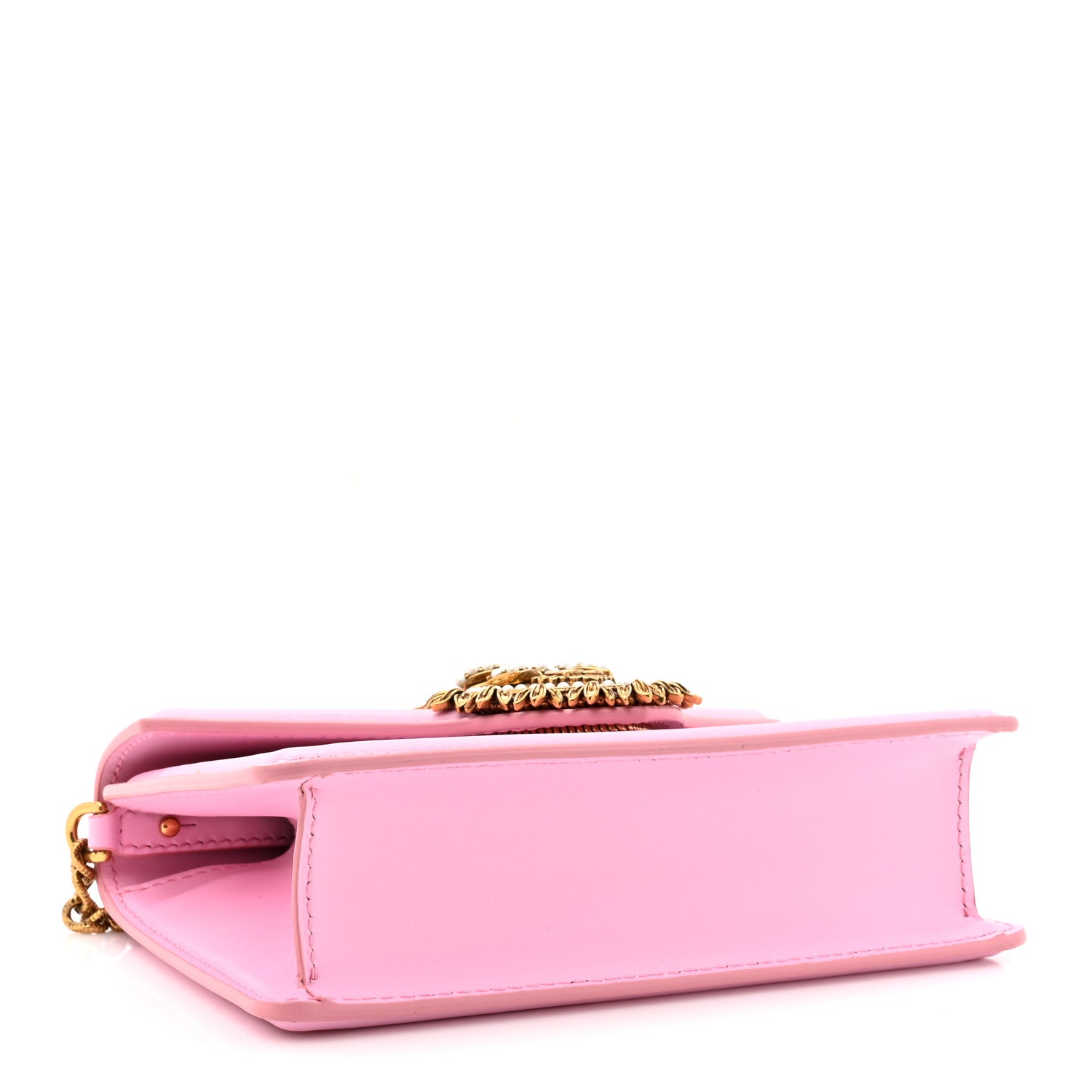 Dolce & Gabbana Smooth Calfskin Small Devotion Envelope Top Handle Bag Candy 4 of 11