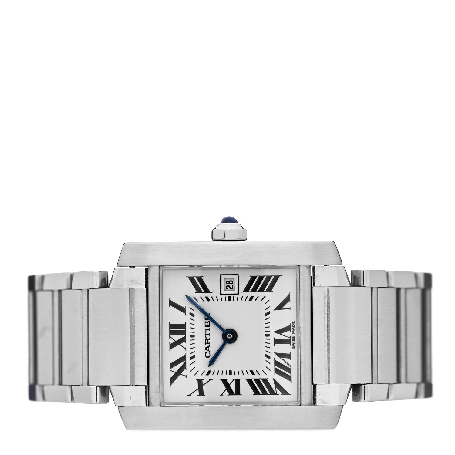 Cartier Stainless Steel 25mm Tank Francaise Quartz Watch 2 of 4