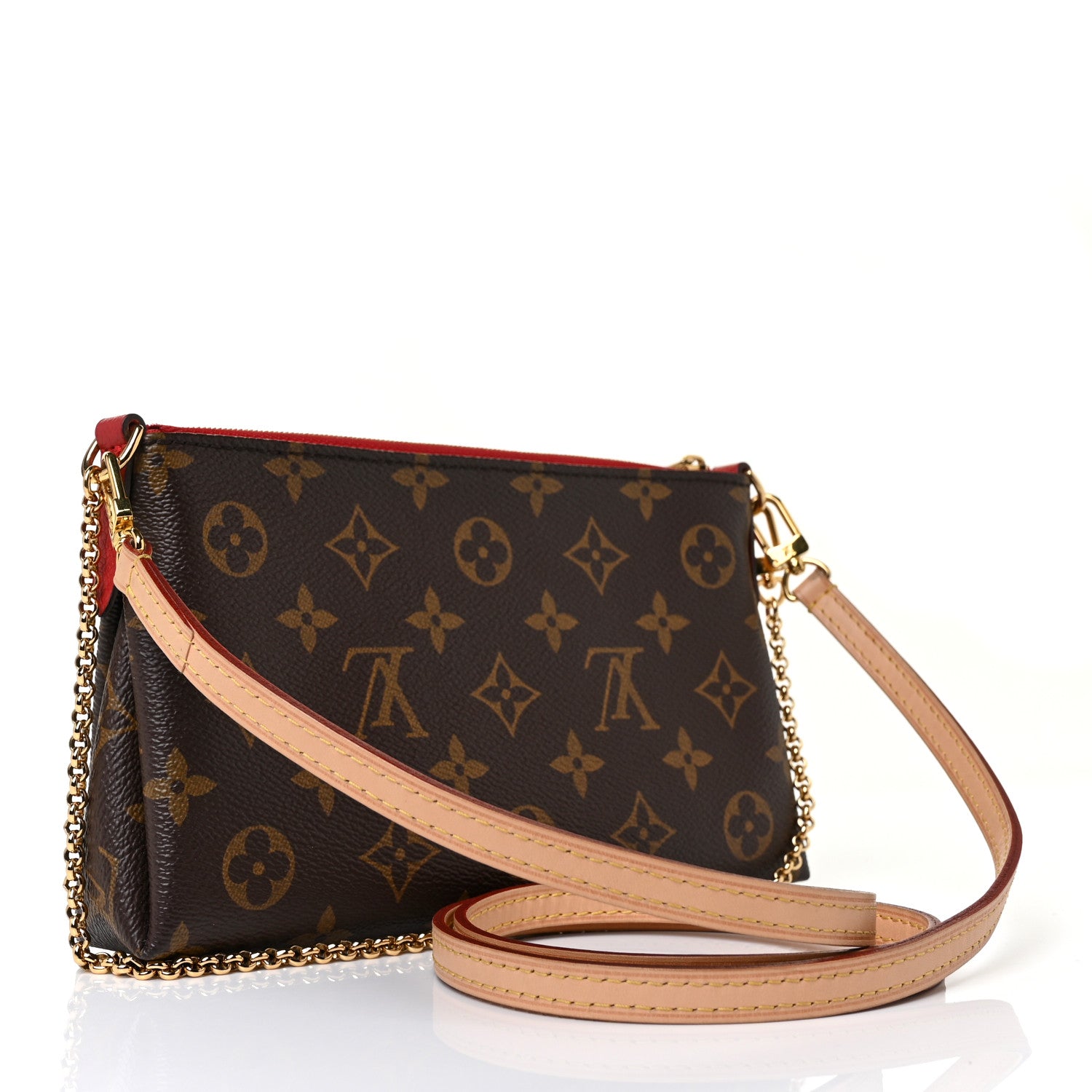 Louis Vuitton Monogram Pallas Clutch Cherry 3 of 8