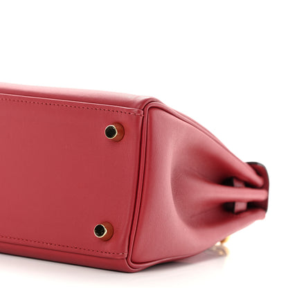 Hermes Swift Kelly Retourne 25 Rouge Grenat 10 of 15