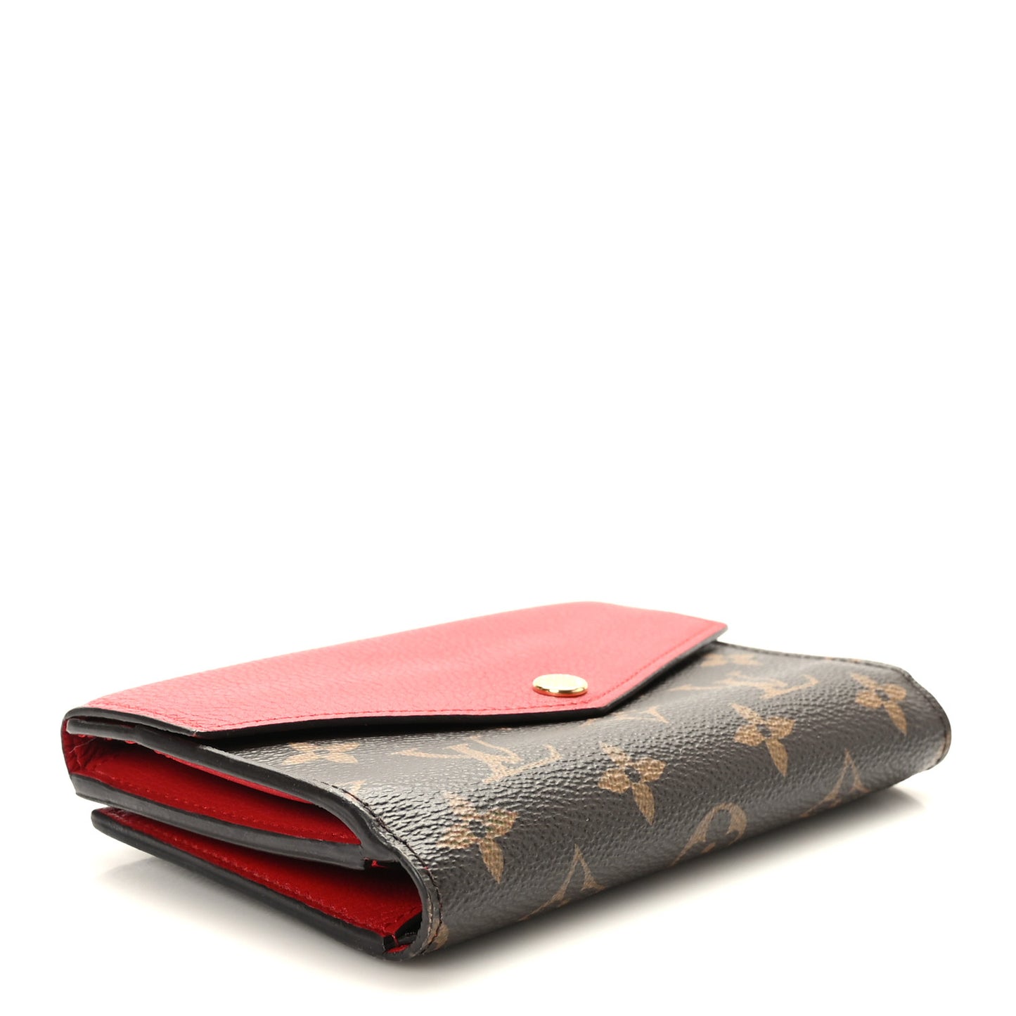 Monogram Pallas Compact Wallet Cherry