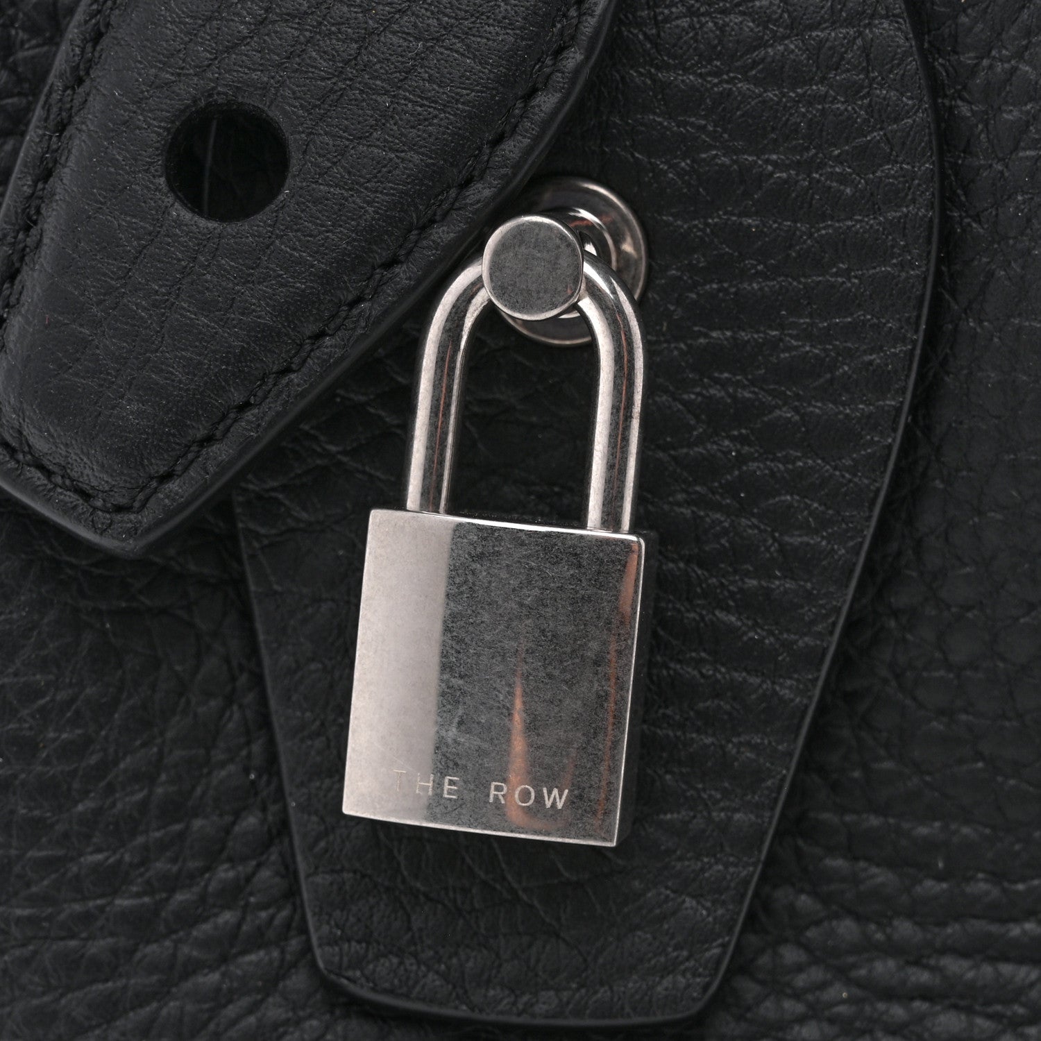 The Row Grained Calfskin EW India Black 10 of 10