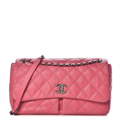 Chanel Calfskin Ultimate Stitch Flap Pink 1 of 10