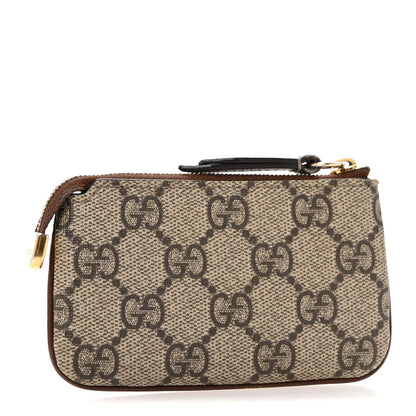 Gucci GG Supreme Monogram Key Case Brown 3 of 11