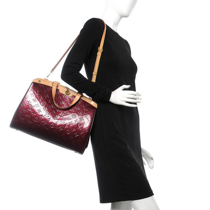 Louis Vuitton Vernis Brea GM Rouge Fauviste 3 of 16