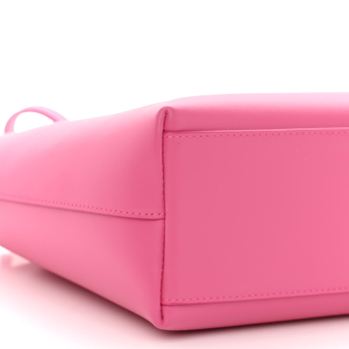 Calfskin Small DG Logo Shopper Tote Lilac