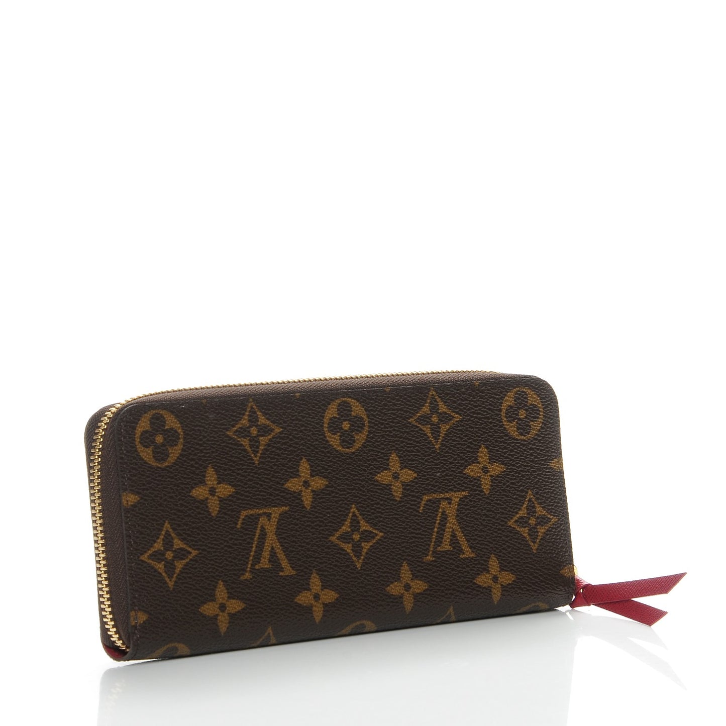 Monogram Clemence Wallet Fuchsia