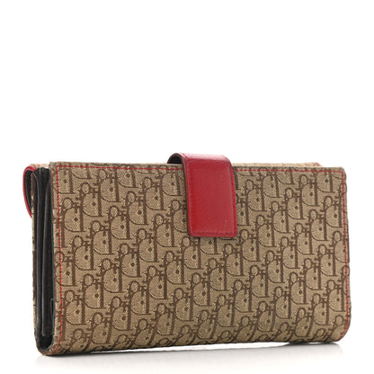 Christian Dior Monogram Rasta Saddle Wallet Beige 3 of 8