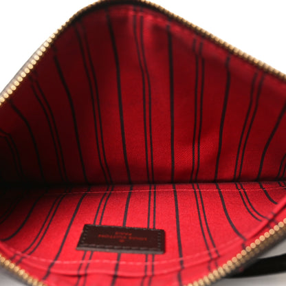 Louis Vuitton Damier Ebene Neverfull MM GM Pochette 5 of 6