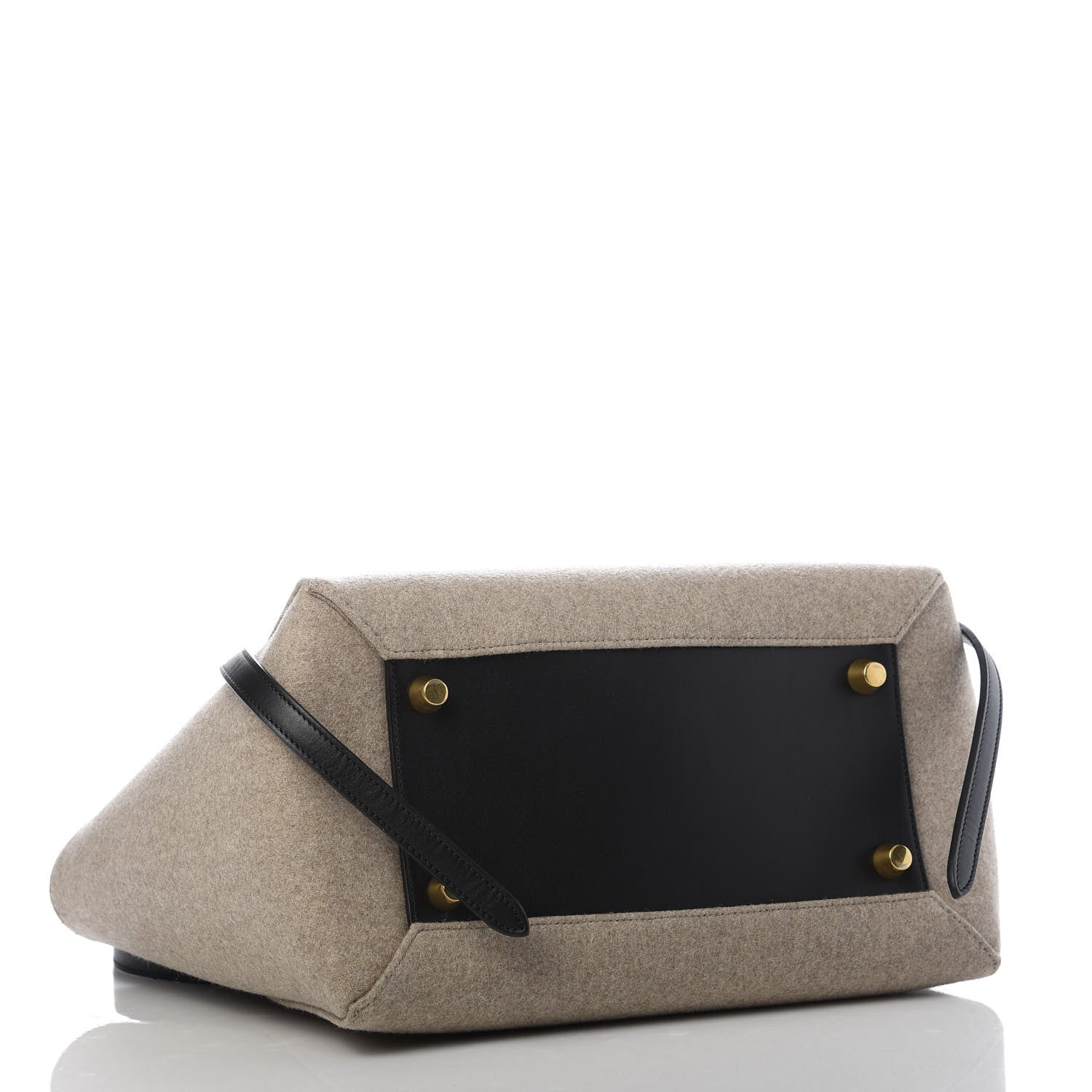 Celine Felt Smooth Calfskin Mini Belt Bag Beige 4 of 9