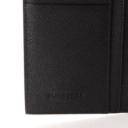 Burberry Grainy Calfskin Continental Flap Wallet Black 6 of 7