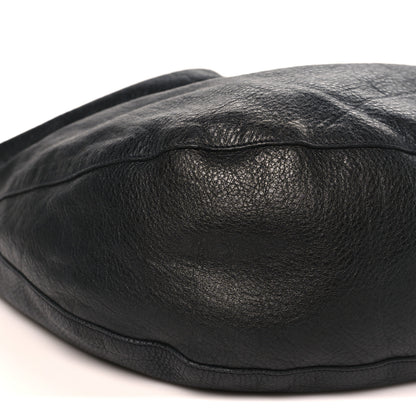 Mulberry Soft Spongy Calfskin Large Daria Hobo Black 8 of 10