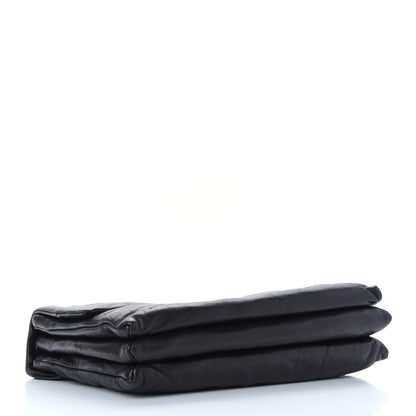 Lanvin Lambskin Quilted Medium Sugar Flap Shoulder Bag Black 3 of 8
