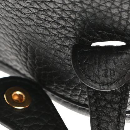 Hermes Taurillon Clemence Evelyne TPM Black 7 of 9
