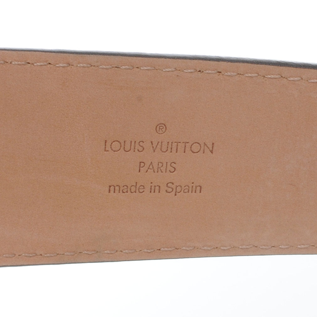 Louis Vuitton Damier Ebene Inventeur Belt 95 38 6 of 7