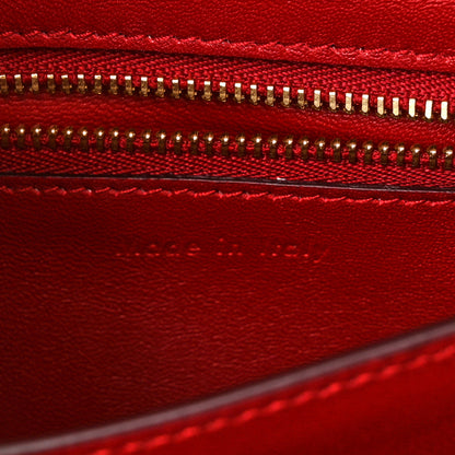 Celine Smooth Calfskin Small Classic Box Flap Bag Red 7 of 11