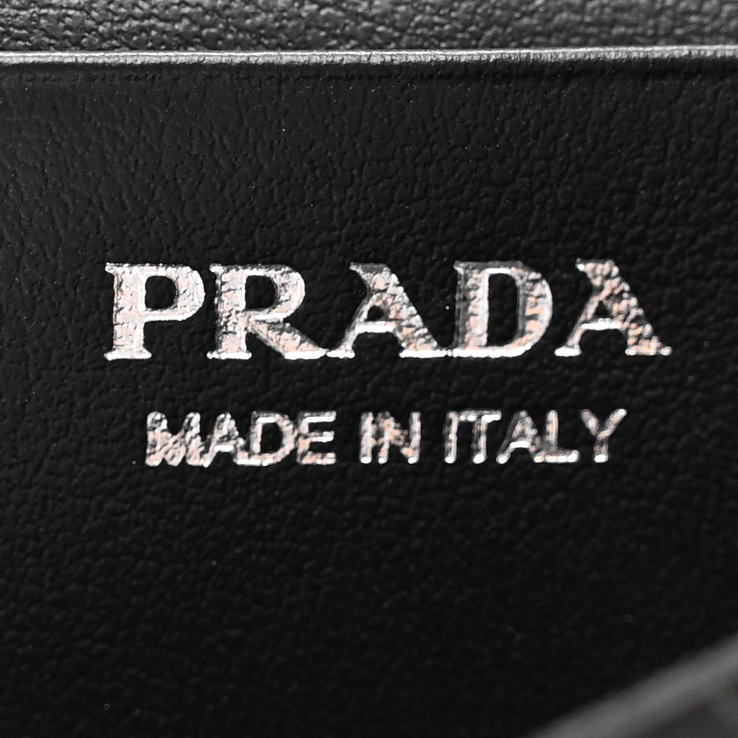 Satin Crystal Metal Triangle Logo Card Holder With Strap Cristal