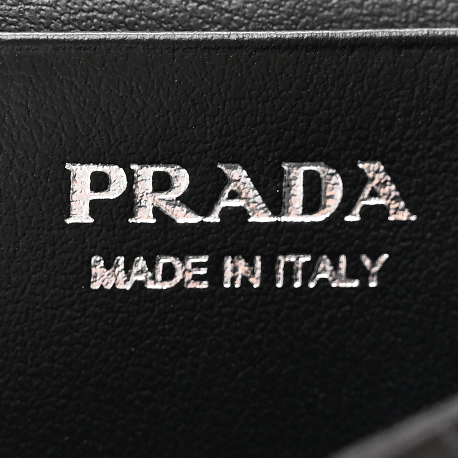 Prada Satin Crystal Metal Triangle Logo Card Holder With Strap Cristal 6 of 11